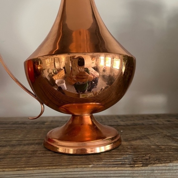 Large copper decanter mid century modern - Picture 3 of 7